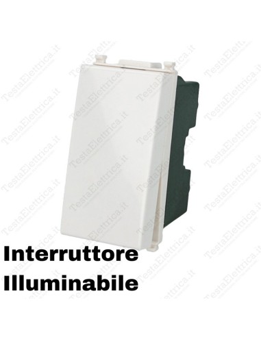 Interruttore compatibile Vimar Plana