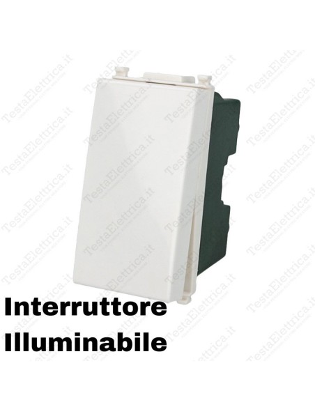 Interruttore compatibile Vimar Plana