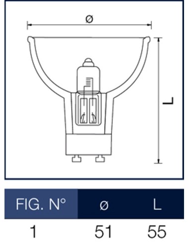 Lampada led GU10 220V 7W MR16 RosaLight
