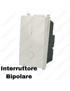 Interruttore 2p compatibile Vimar Plana