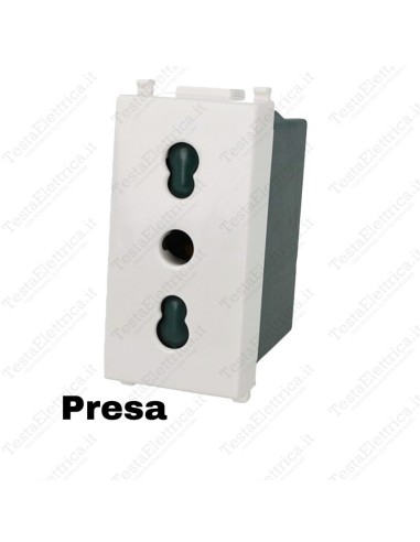 Presa compatibile vimar plana