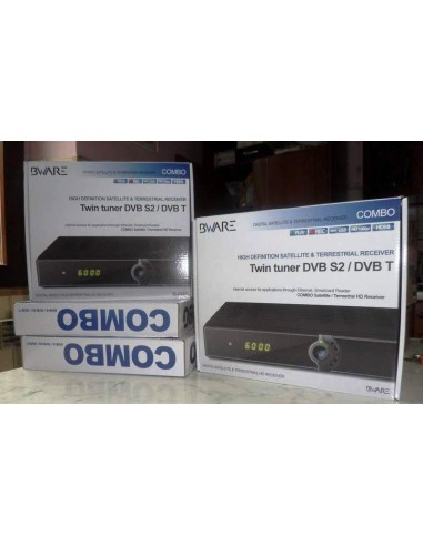 Decoder Satellitare e Digitale terrestre FULL HD  Ethernet Linux COMBO BWARE 