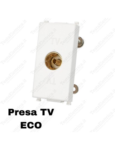 Presa tv derivata compatibile vimar plana