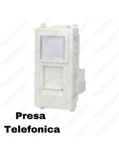 Presa telefono compatibile vimar plana sandasdon