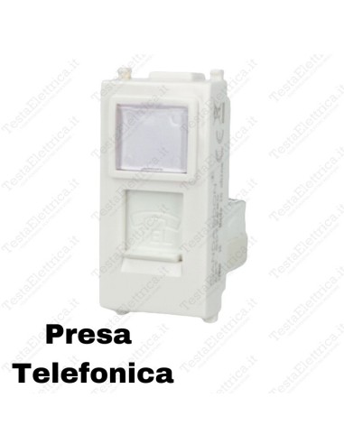 Presa telefono compatibile vimar plana sandasdon