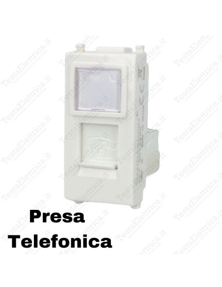 Presa telefono compatibile vimar plana sandasdon