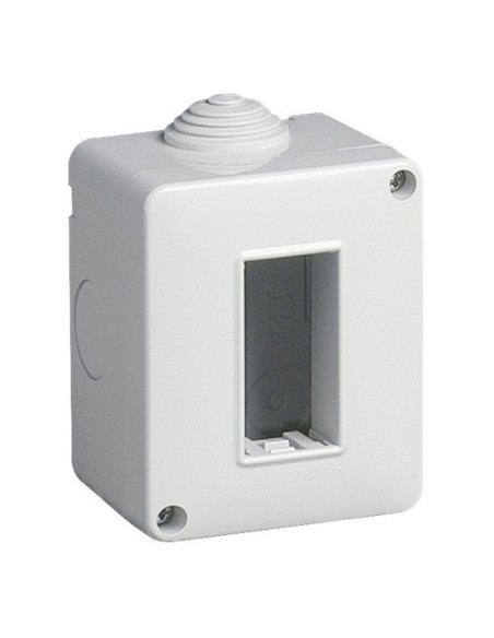 compatibile con  scatola vimar plana 14801