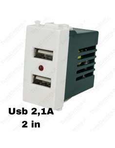 Presa USB compatibile vimar plana sandasdon