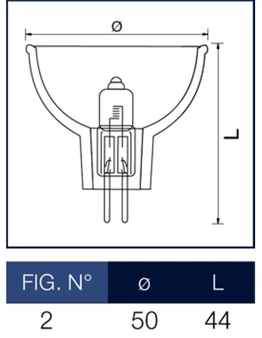 Lampada led GU5,3 MR16 12V 5W spot Wiva