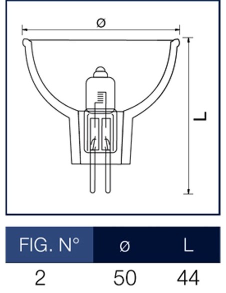Lampada led GU5,3 MR16 12V 5W spot Wiva