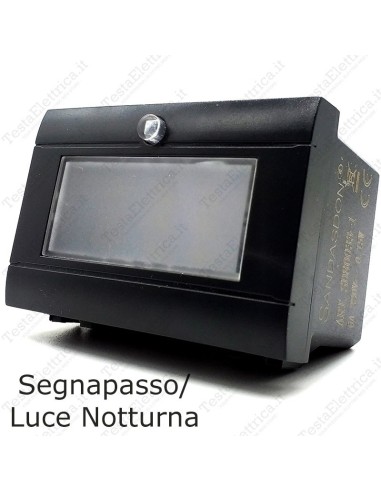 Lampada segnapassi  Luce notturna compatibile con supporto  serie Bticino Living Light
