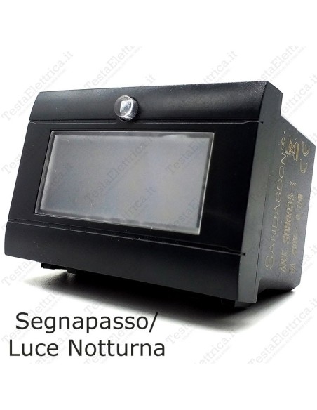 Lampada segnapassi  Luce notturna compatibile con supporto  serie Bticino Living Light