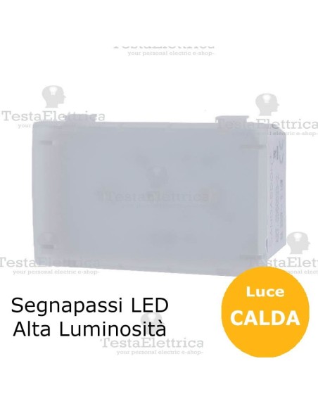 Segnapassi LED Vimar Plana - Luce calda	