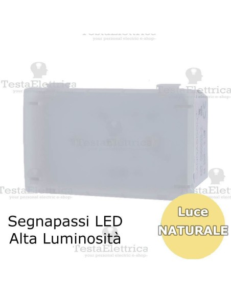 Segnapassi LED Vimar Plana - Luce naturale