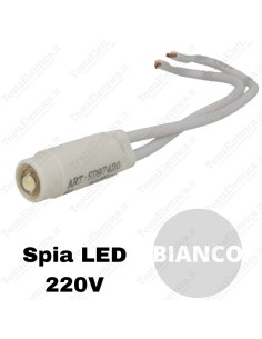 Spia Led Bianca 220v per Vimar Plana SD97420LW