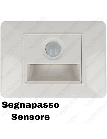 Segnapassi LED sensore di presenza sandasdon plana