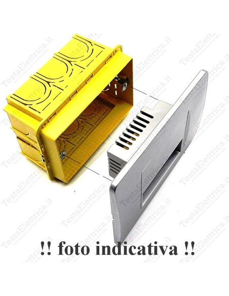 Segnapassi LED - esempio di montaggio