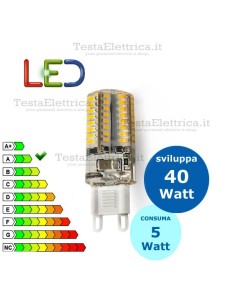 Lampada led G9 5W 220V  