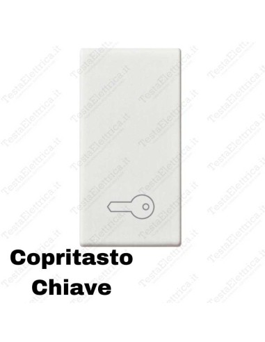 Copritasto simbolo chiave compatibile con serie Vimar Plana