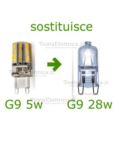 Lampada led G9 5W 220V  