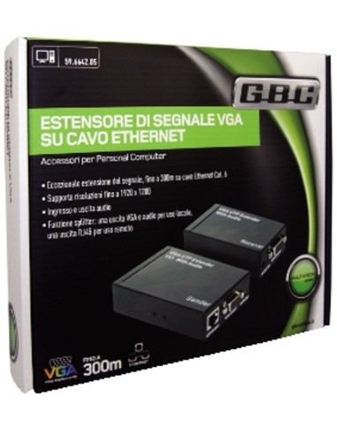 VGA  extender 300 Metri Gbc
