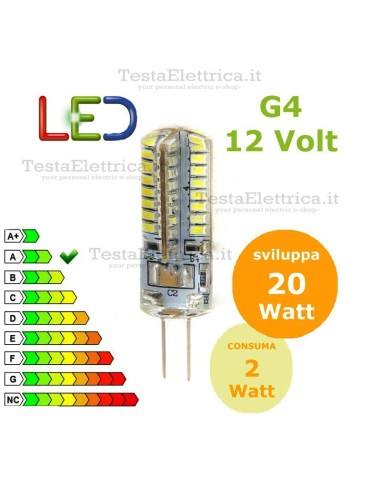 Lampada led G4 2W 12V  