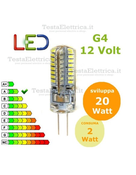 Lampada led G4 2W 12V  