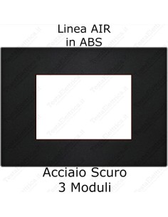 placca compatibile bticino axolute air grigio