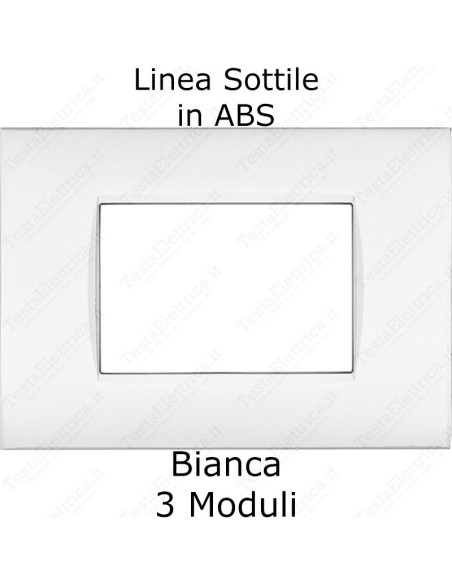 placca bianca compatibile bticino living light AIR