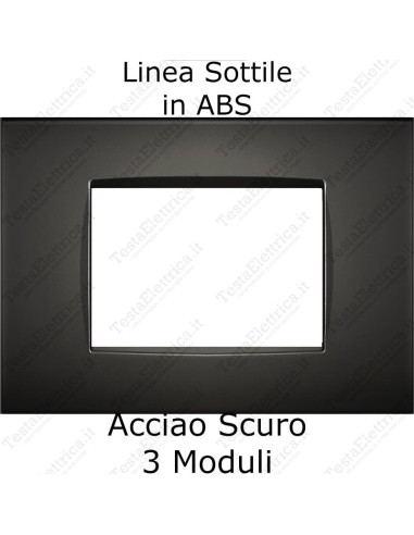 placca compatibile bticino living light AIR Antracite