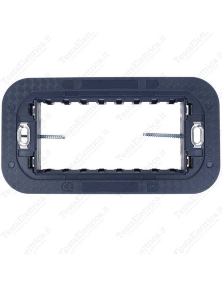 Sandasdon SD55004 Supporto 4 moduli compatibile con serie Bticino Axolute AIR