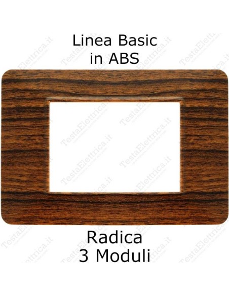 placca Radica compatibile vimar plana