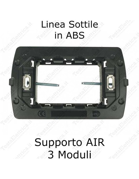 Supporto compatibile placche AIR ln4703c