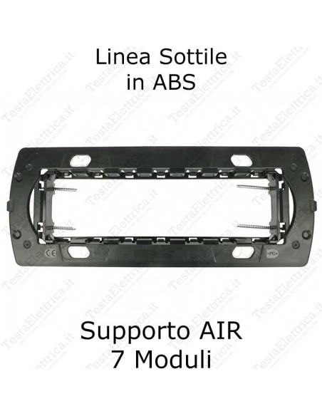 Supporto compatibile placche bticino living light AIR ln4707c