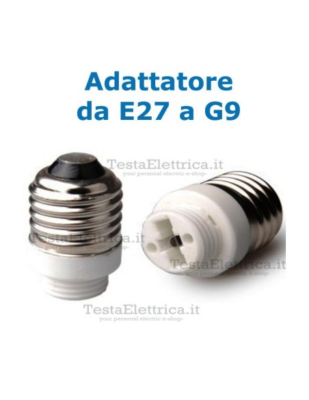 Adattatore da E27 a G9