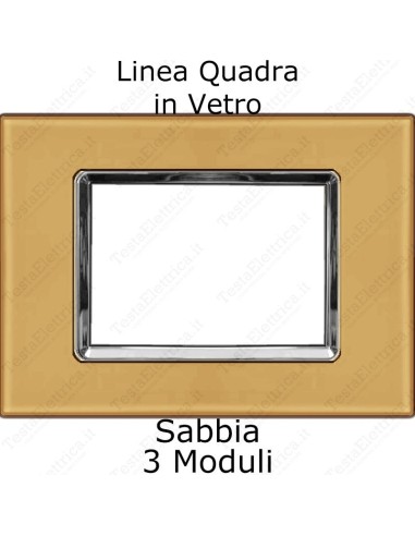 placca vetro sabbia plana