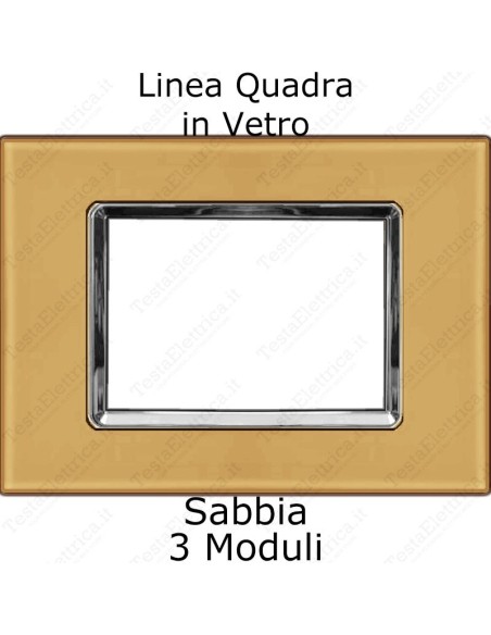 placca vetro sabbia plana