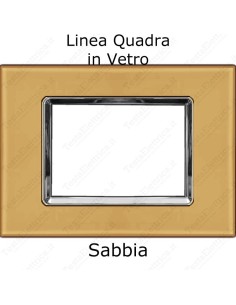 placca vetro sabbia plana