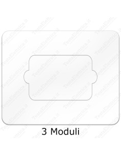 salvaparete 3 moduli trasparente