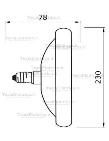 Lampada al Neon Circolare E27 24 Watt  Diskline Wiva
