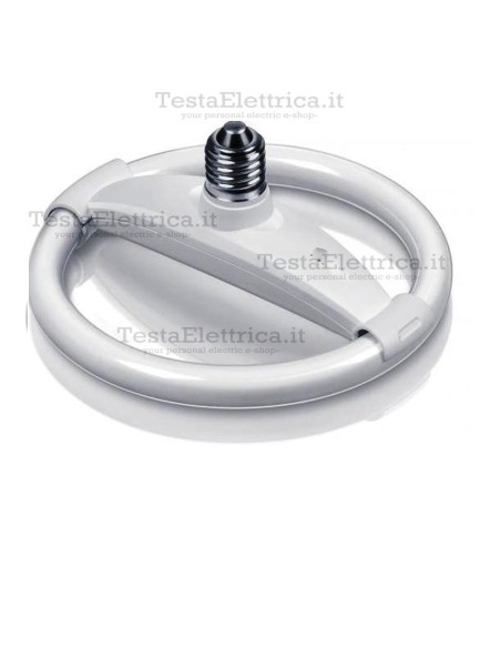 Lampada al Neon Circolare E27 24 Watt  Diskline Wiva