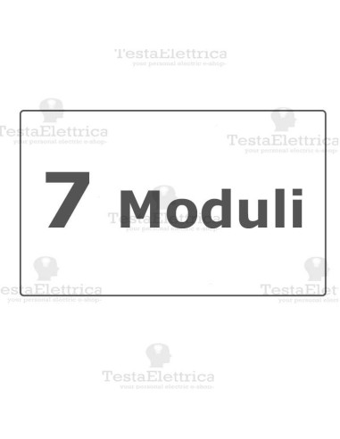 Placca 7 moduli