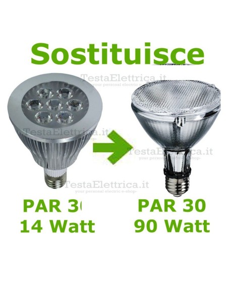 Lampada Par 30 a led  14W  220V E27 Dgk