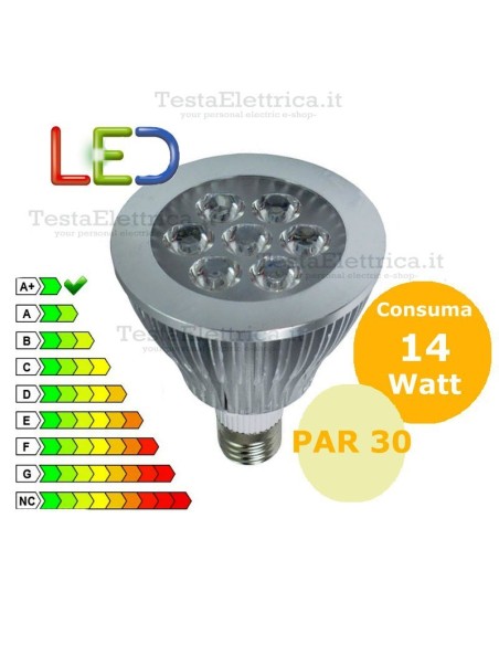 Lampada Par 30 a led  14W  220V E27 Dgk