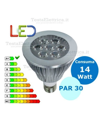 Lampada Par 30 a led  14W  220V E27 Dgk