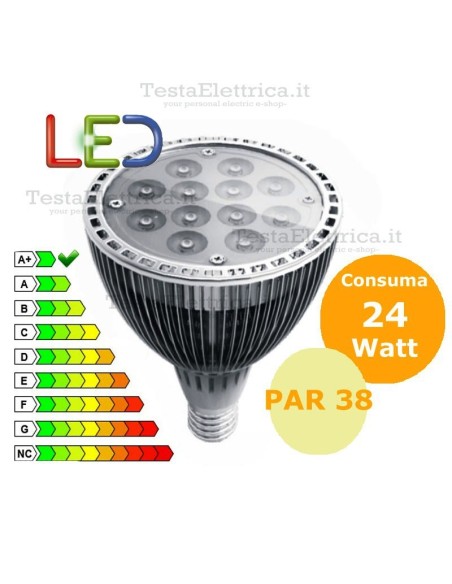 Lampada Par 38 a led  24W  220V E27 Dgk