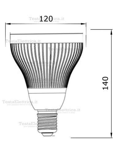 Lampada Par 38 a led  24W  220V E27 Dgk