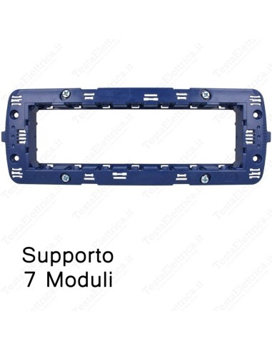 Supporto in PVC compatibile con serie Bticino Living International e LivingLight