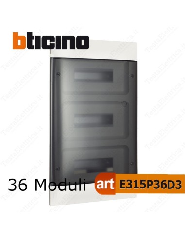 Bticino E315P36d3 - centralino linea Habita 36 moduli posti
