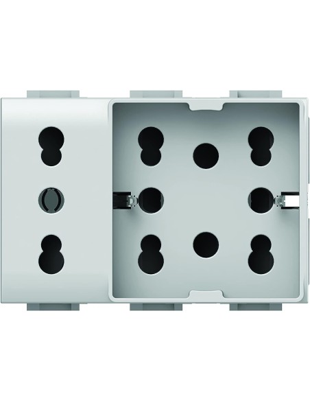 side schuko + presa matix